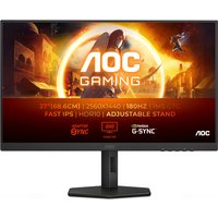 AOC G4 Q27G4XF 27" Quad HD 180Hz 0.5ms HDR10 Gaming Monitor - Height Adjustable, Fast IPS