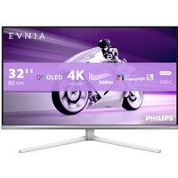 Refurbished - Philips Evnia 8000 31.5" OLED QD-OLED 4K Ultra HD FreeSync 240Hz 0.03ms Height Adjustable Gaming Monitor