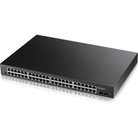 ZyXEL GS1900-48HPV2-GB0101F 48-Port Gigabit Smart Managed Switch w/SFP | Small Business Network Solution