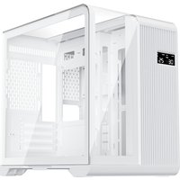 1st Player RT5 WH Glass Micro Tower Case - Panoramic 3-Side Tempered Glass, RGB Ready, Futuristic Design