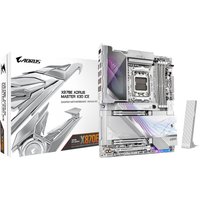 GIGABYTE X870E AORUS MASTER X3D ICE AMD X870E ATX Socket AM5 Motherboard - White