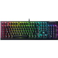 Razer BlackWidow V4 X RGB Green Switch Mechanical Gaming Keyboard - Black