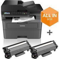 Brother MFC-L2800DW A4 Laser Printer 1200x1200 dpi - Fast Mono Printing, Scanner, Fax