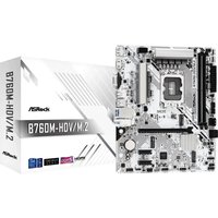 Asrock B760M-HDV/M.2 DDR5 Micro-ATX LGA 1700 Motherboard - White
