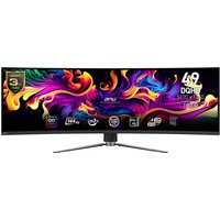 MSI MPG 491CQP QD-OLED 49" Curved QD-OLED Dual Quad HD 144Hz 0.03ms Height Adjustable Gaming Monitor
