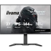 iiyama G-Master GB2741QSU-B1 27" IPS Quad HD 144Hz 1ms G-Sync Height Adjustable Gaming Monitor