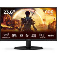 Refurbished - AOC G4 C24G42E 24" Curved Full HD 180Hz 0.5ms Gaming Monitor with Speakers