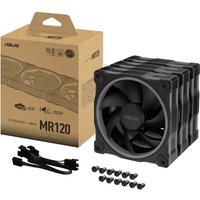 ASUS Prime MR120 ARGB 120mm PC Fan Triple Pack - Black
