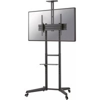 Neomounts FL50-550BL1 37-70" 50kg Height Adjustable Mobile TV Trolley Stand with Camera Shelf - Black