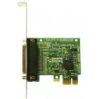 Brainboxes PX-146 Parallel Adapter Port PCIE Card - 25 Pin LPT - Windows Drivers - Accessory