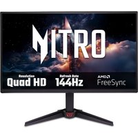 Acer NITRO VG0 Nitro VG270U P6 Gaming Monitor - 27" Quad HD (2560x1440) IPS 144Hz 1ms FreeSync HDR10 Black