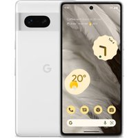 Refurbished GOOGLE Pixel 7 5G 6.3" Full HD+ OLED 90Hz Tensor G2 Titan M2 8GB RAM 128GB Storage Dual SIM Smartphone - Snow