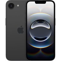 Refurbished Apple iPhone 16e 5G 6.1" Super Retina XDR A18 Chip 128GB Storage Dual Sim iOS 18 Smartphone - Black