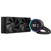 NZXT Kraken Elite 240 Intel/AMD AIO Liquid Cooler w/ 2.72" IPS LCD - Black