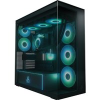 Arctic Xtender ARGB Tempered Glass Mid Tower PC Case -Black