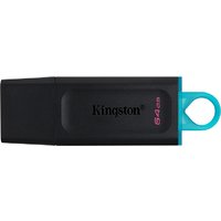 Kingston Technology DataTraveler Exodia 64GB USB 3.2 Flash Drive - Black