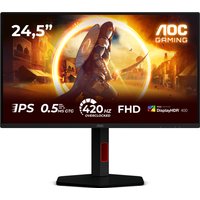 AOC G4 25G4KUR 25" Fast IPS Full HD 420Hz 0.3ms G-Sync compatible Height Adjustable Gaming Monitor