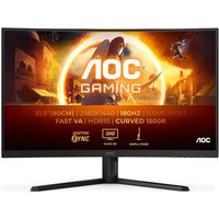 AOC G4 CQ32G4VE 32" Quad HD 180Hz 0.5ms Curved Gaming Monitor - HDR10 Support