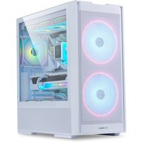 Lian Li Lancool 206 RW Tempered Glass Mid Tower Gaming PC Case - White