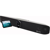 Poly Studio X70 8" 4K UltraHD NoiseBlockAI Acoustic Fence Technology All-In-One Video Bar with TC8 Controller Kit