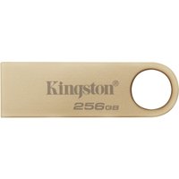 Kingston DataTraveler SE9 G3 256GB USB Flash Drive - USB 3.2 Gen 1, Gold, Up to 220MB/s Speeds