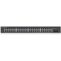Zyxel GS1900-48-GB0102F 48 Port Gigabit Managed Switch | Smart Network Connectivity for Small Business