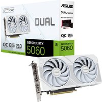 ASUS GeForce RTX 5060 DUAL 8GB OC Graphics Card - WHITE