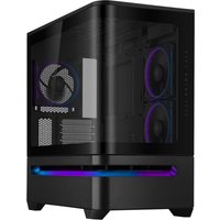 ASUS Prime AP202 ARGB Tempered Glass Micro ATX Gaming Case - Black
