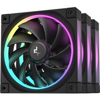 DeepCool FL12 120mm PWM PC Case Fan - Black 3 Pack