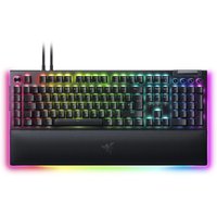 Razer BlackWidow V4 Pro RGB Green Switch Mechanical Gaming Keyboard - Black