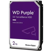 Western Digital Purple 2TB 3.5" SATA 6GB/s 5400 RPM Surveillance Internal Hard Drive