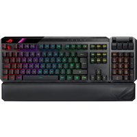 ASUS ROG Claymore II Mechanical Gaming Keyboard | ROG RX Optical Mechanical Switches | Detachable numpad | Wired and Wireless