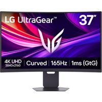 LG UltraGear 37G800A-B 37" UHD 4K 165Hz 1ms Freesync Premium Pro USB-C Height Adjustable Curved Gaming Monitor