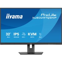 iiyama ProLite XUB3297QSNP-B1 32" Quad HD 100Hz 1ms Height Adjustable Monitor with Speakers
