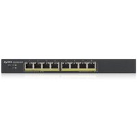 Zyxel GS1900-8HP-GB0103F 8 Port Gigabit Smart Managed Switch - Small Business Network Flexibility & Speed