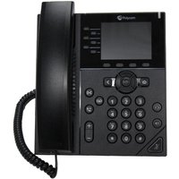 Poly VVX 350 6-line Desktop Business IP Phone PoE Only Without Power Supply Unit