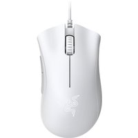 Razer DeathAdder Essential USB Type-A Wired White Gaming Mouse - 5 Buttons, 10M Clicks, 6400 DPI