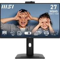 MSI PRO MP275QPDG 27" IPS QHD 100Hz USB-C Height Adjustable Monitor with Speakers