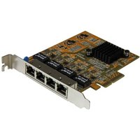 StarTech 4-Port PCIe Gigabit Network Adapter Card
