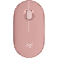 Logitech Pebble 2 M350s Wireless Mouse - Pink | EasySwitch | Up to 3 Devices | Bluetooth & 2.4GHz | 24-Month Battery Life