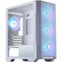 Refurbished - MSI MAG FORGE M100R Tempered Glass MicroATX PC Case - White