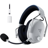 Razer BlackShark V3 Pro for PlayStation Wireless Gaming Over-Ear Headset with ANC - White