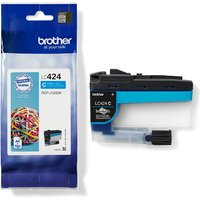 Brother LC424C Cyan 750 Page Yield Ink Cartridge - High Quality, Genuine, Warranty Safe, Eco-Friendly