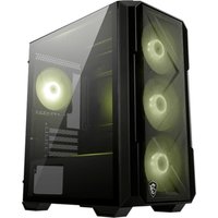 MSI MAG FORGE M120R AIRFLOW Tempered Glass Mini Tower ATX Gaming PC Case - Black