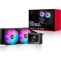 ASUS ROG Ryujin III 240 ARGB AIO Liquid Cooler - Magnetic Fans, 3.5" LCD Display, Custom Animations & Monitoring
