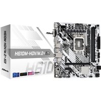 Asrock H610M-HDV/M.2+ D5 Intel H610 DDR5 Micro-ATX Socket LGA 1700 Motherboard