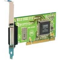 Half Size PCI LPT Parallel Printer Card - Plug & Play, 25 Pin D Connector - Compatible with Windows & Linux OS