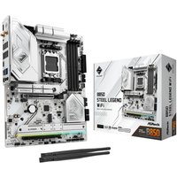 Asrock B850 Steel Legend WiFi ATX AMD Socket AM5 Motherboard - White