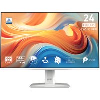 MSI PRO MP243W E14 24" IPS Full HD 144Hz 1ms HDMI Displayport Monitor with Speakers - White