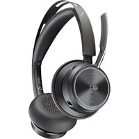 Poly Voyager Focus 2 Stereo Microsoft Teams Certified USB-C USB-A Wireless Headset
